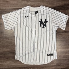 Nike New York Yankees MLB Authentic Collection Sz 52 Jersey Made In USA NEW