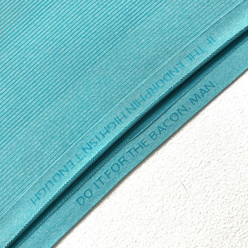 Lululemon Men Aqua Turquoise Stripe Heathered Surge Metal Vent Tech Tank Top M gallery
