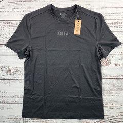 NOBULL M Tech Tee Performance Training Short Sleeve Shirt Black Mens Medium NWT