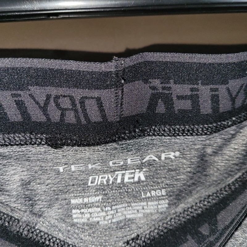 Drytek Tek Gear Mens Lg Long Sleeve Shirt Pant Athletic Lightweight Performance gallery