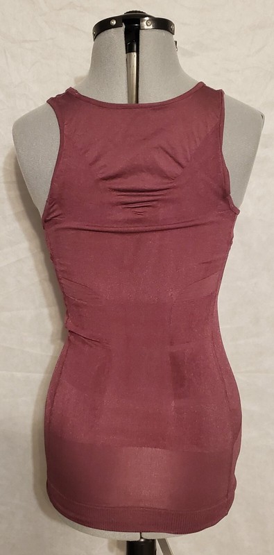 GKVK Plum Purple Body Slimming/Shaping Compression Tank Top Size M gallery