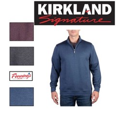 Kirkland Signature Men’s Quarter Zip Top | C35