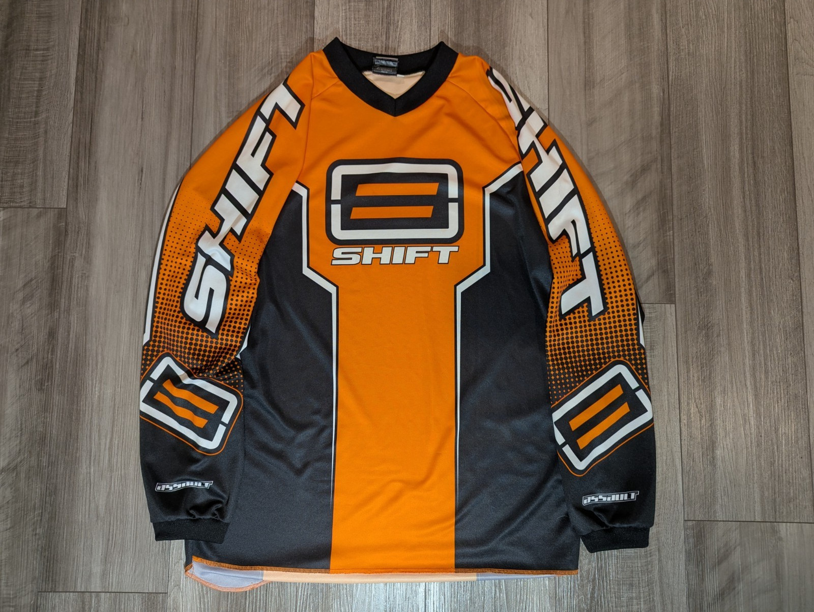 Vintage SHIFT RECON MX Motocross Jersey Size Large Dirt Bike Riding gallery