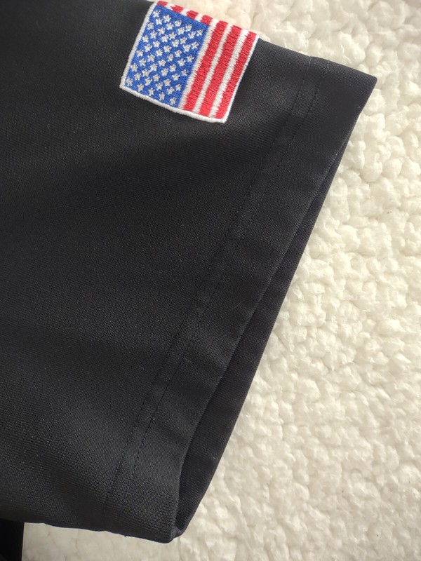 Fastrax Pro Skydiving Team On Time, On Target Polo Shirt Men's Large Black USA gallery