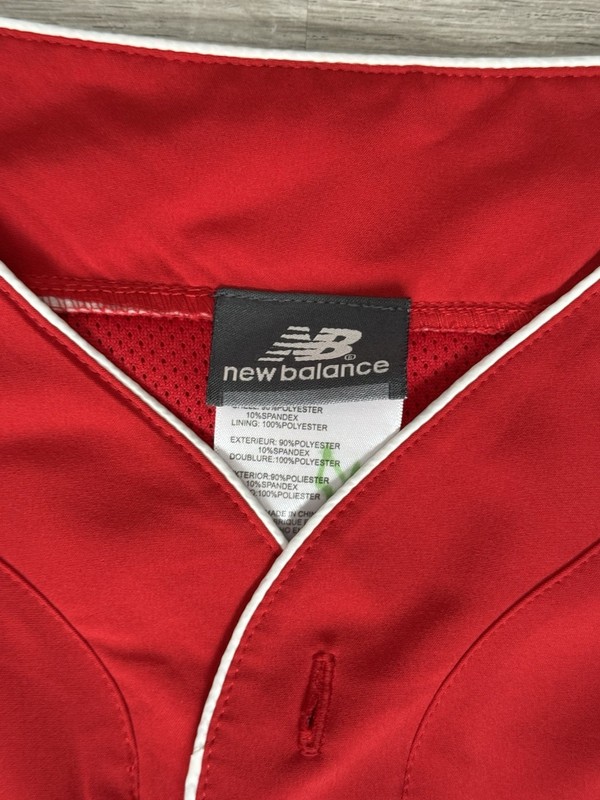 Boston Red Sox New Balance Team Pullover - Size XL - BP - Warm Up - Stitched gallery
