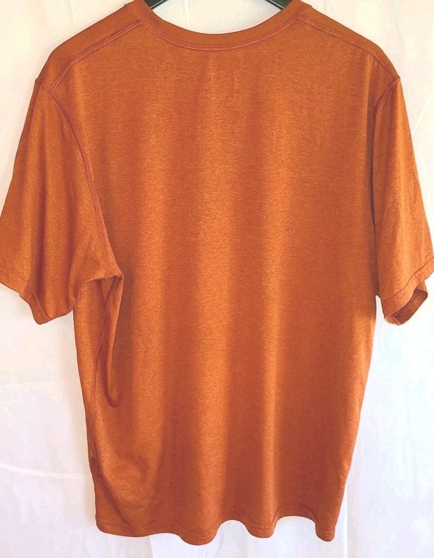 Nike Dri Fit XL Mens Short Sleeve T Shirt Dark Orange gallery