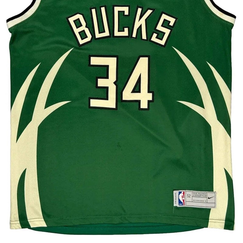 Milwaukee Bucks Nike Nba Jersey - 2XL Green Polyester gallery