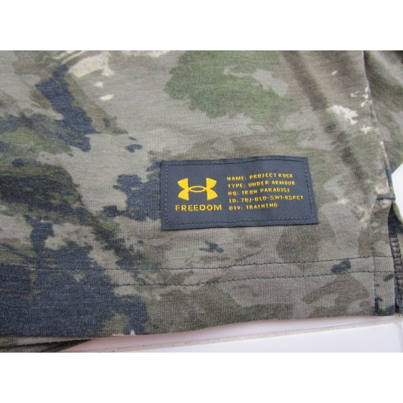Under Armour Project Rock Vet Day Camo Shirt Men's Large gallery
