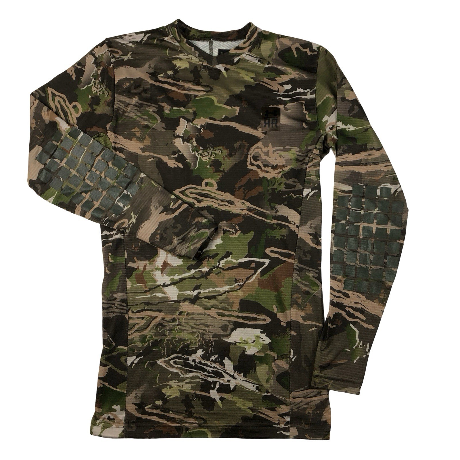 Under Armour Ridge Reaper Mens Medium Camo Long Sleeve Base Layer Shirt Top gallery