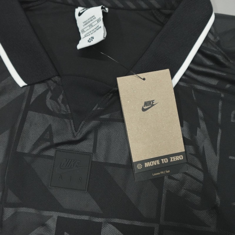 Nike Air Long Sleeve Jersey Black Men's Size 2XL-Tall HM8987-010 $80 gallery