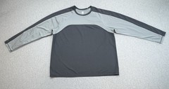 Eastern Mountain Sport EMS Shirt Men Large Gray Performance Tech Wick