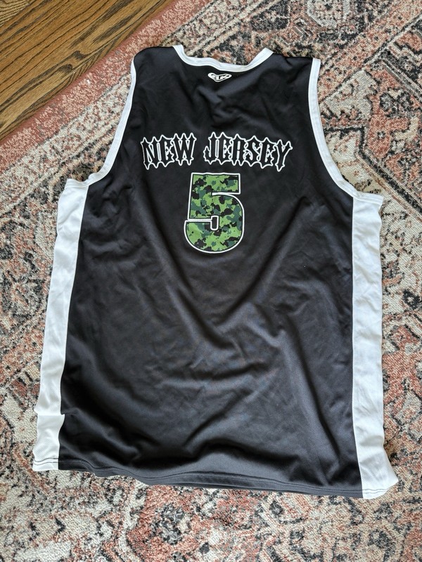 Fury Of Five Basketball Jersey XL NYHC Madball Merauder E Town Concrete Subzero gallery