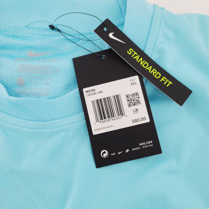 Nike Shield Victory Blue Gaze Crew Core Golf Jacket CI8986-496 Mens Size XXL NWT gallery