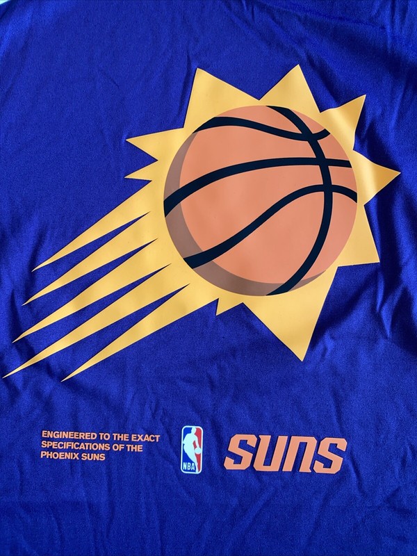 Nike NBA Phoenix Suns Team Issued Player Shooting Shirt Sz XL DN5985-566 gallery