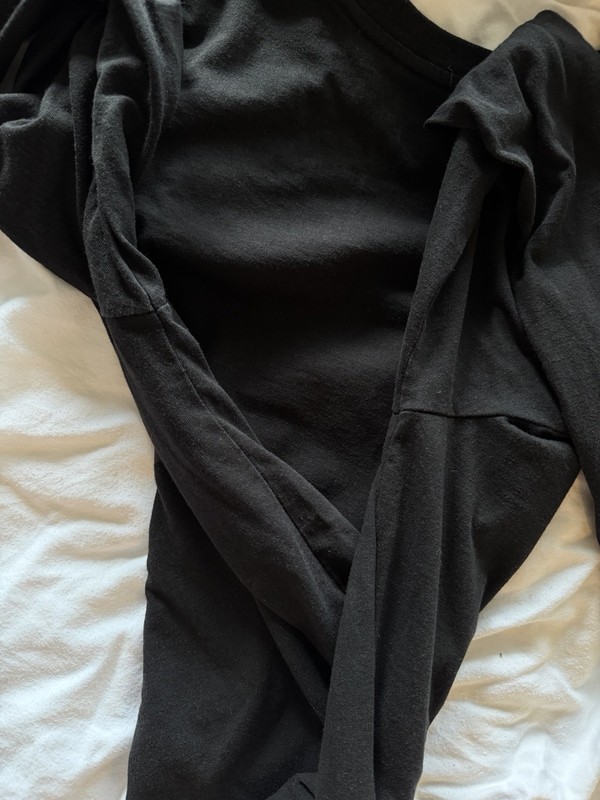 The North Face Never Stop Exploring Graphic Logo Long Sleeve Crew Neck Tee L gallery