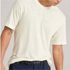 Allbirds NWT Men’s Blizzard White All Good Cotton Logo T-Shirt Size S