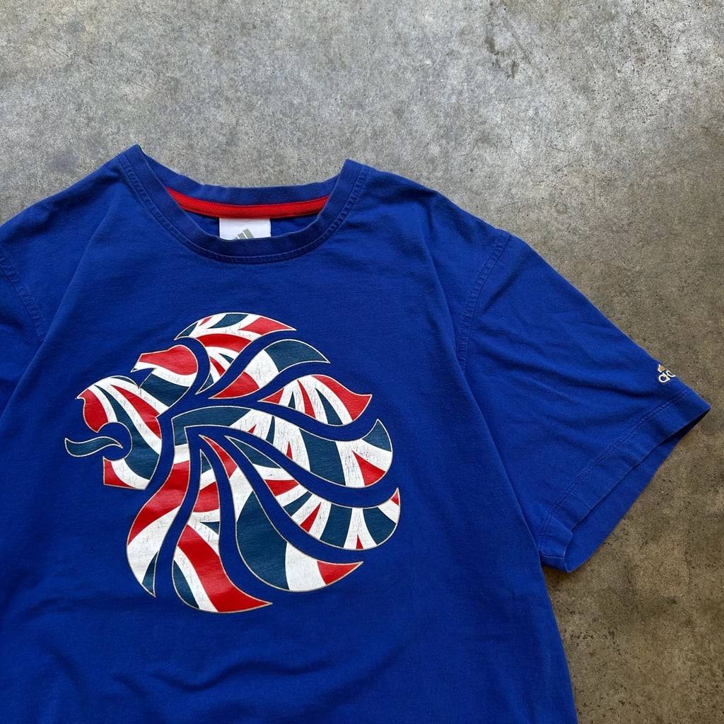 Adidas London 2012 Olympic Venue Collection Team GB Lion T-Shirt Size M gallery