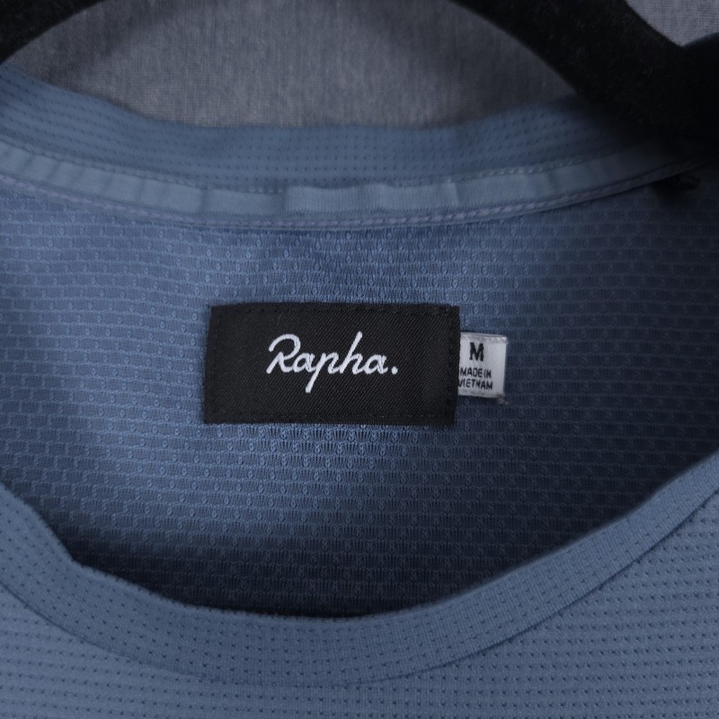 Rapha Long Sleeve Technical Shirt Mens Medium Blue Lightweight Cycling Pullover gallery