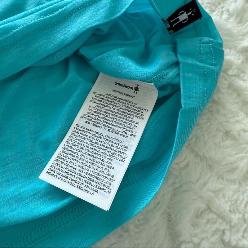 NWT Smartwool Active Ultralite Pride Graphic Tank Top Merino Wool Blend gallery
