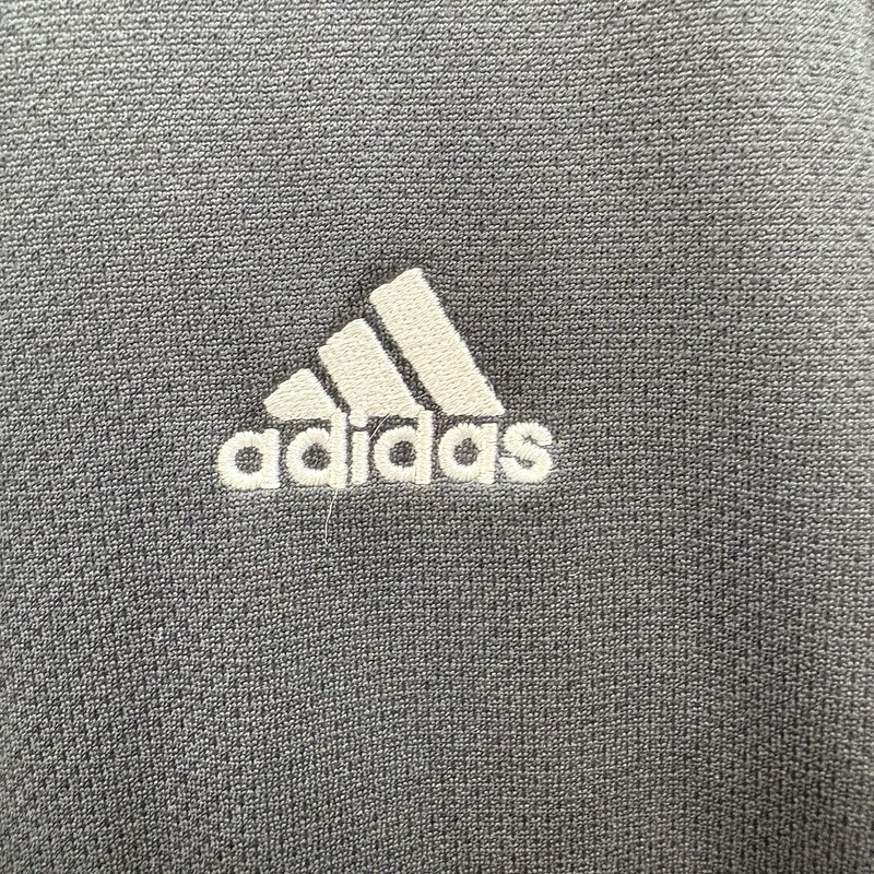 Adidas Shirt Men XL Club 3 Stripes Tennis Polo Black White Golf Short Sleeve NOS gallery