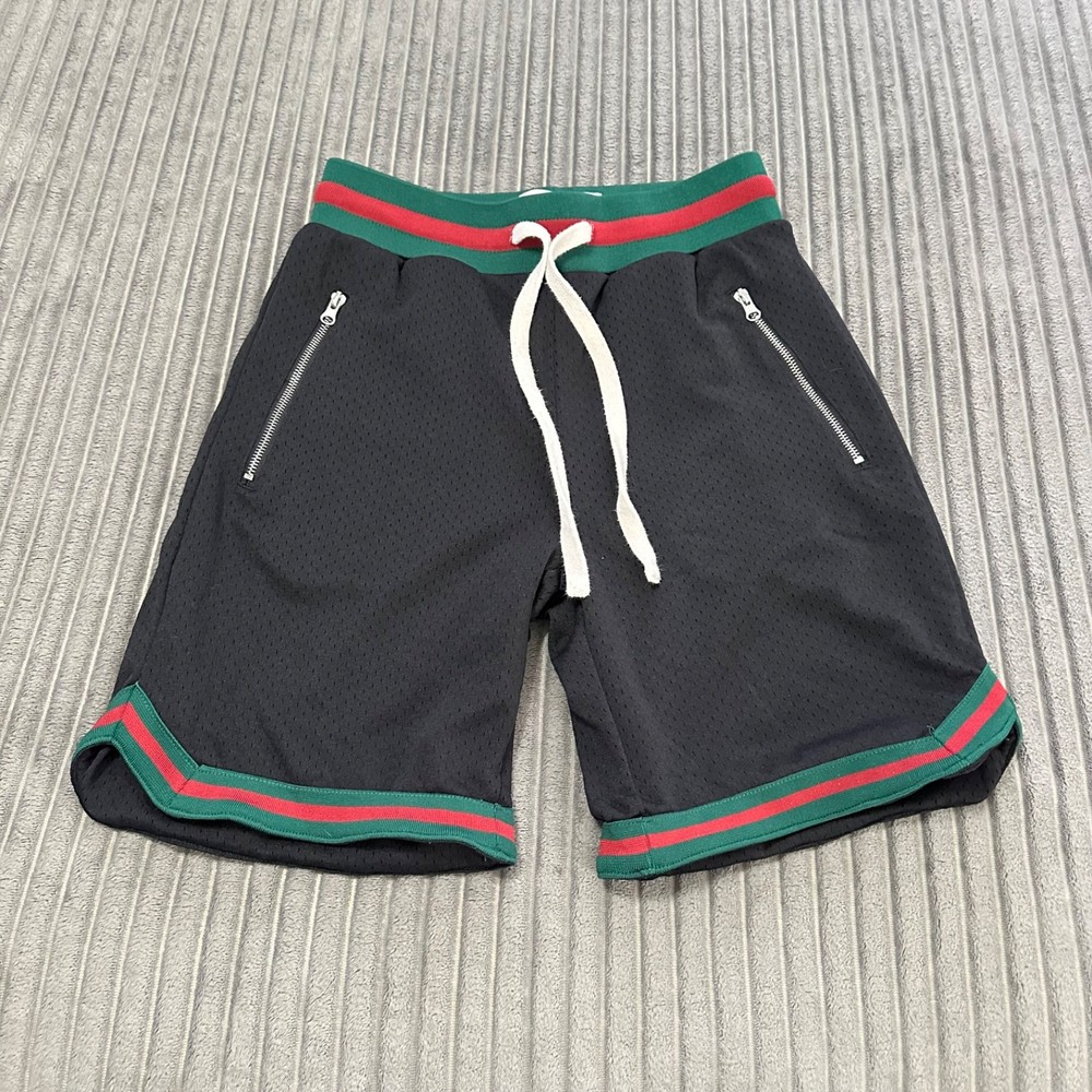 Bascom Projects Ninety Three Mens S Basketball Shorts Black Drawstring Athletic