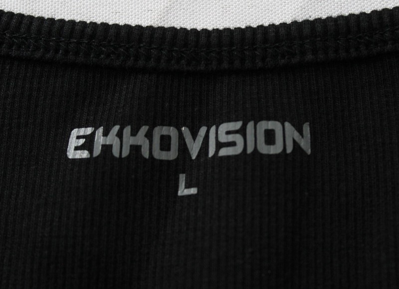 Ekkovision Men's OG Solid Stretch Ribbed Beater Tank Top EJ3 Black Large NWT gallery