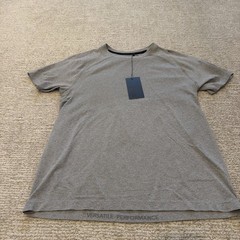 VRST Mens Small SS Circuit Seamless Top Space Dye Gray Athletic Shirt