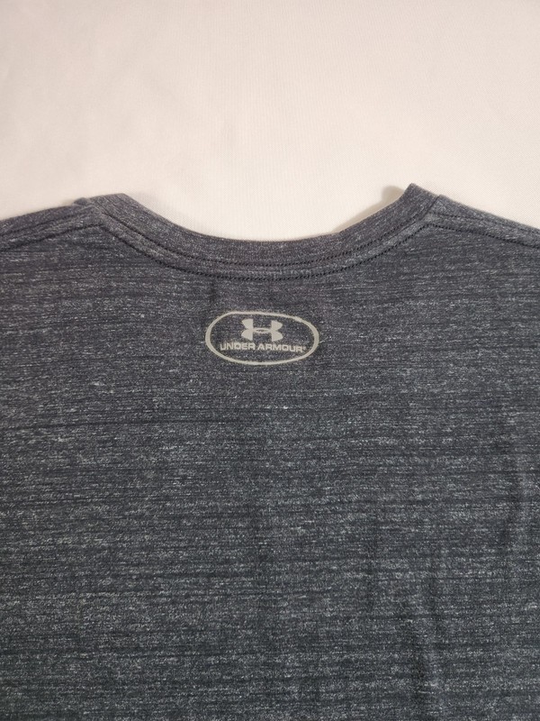 Under Armour Project Rock T-Shirt Men's Size Large Gray Short Sleeve Loose Adult gallery