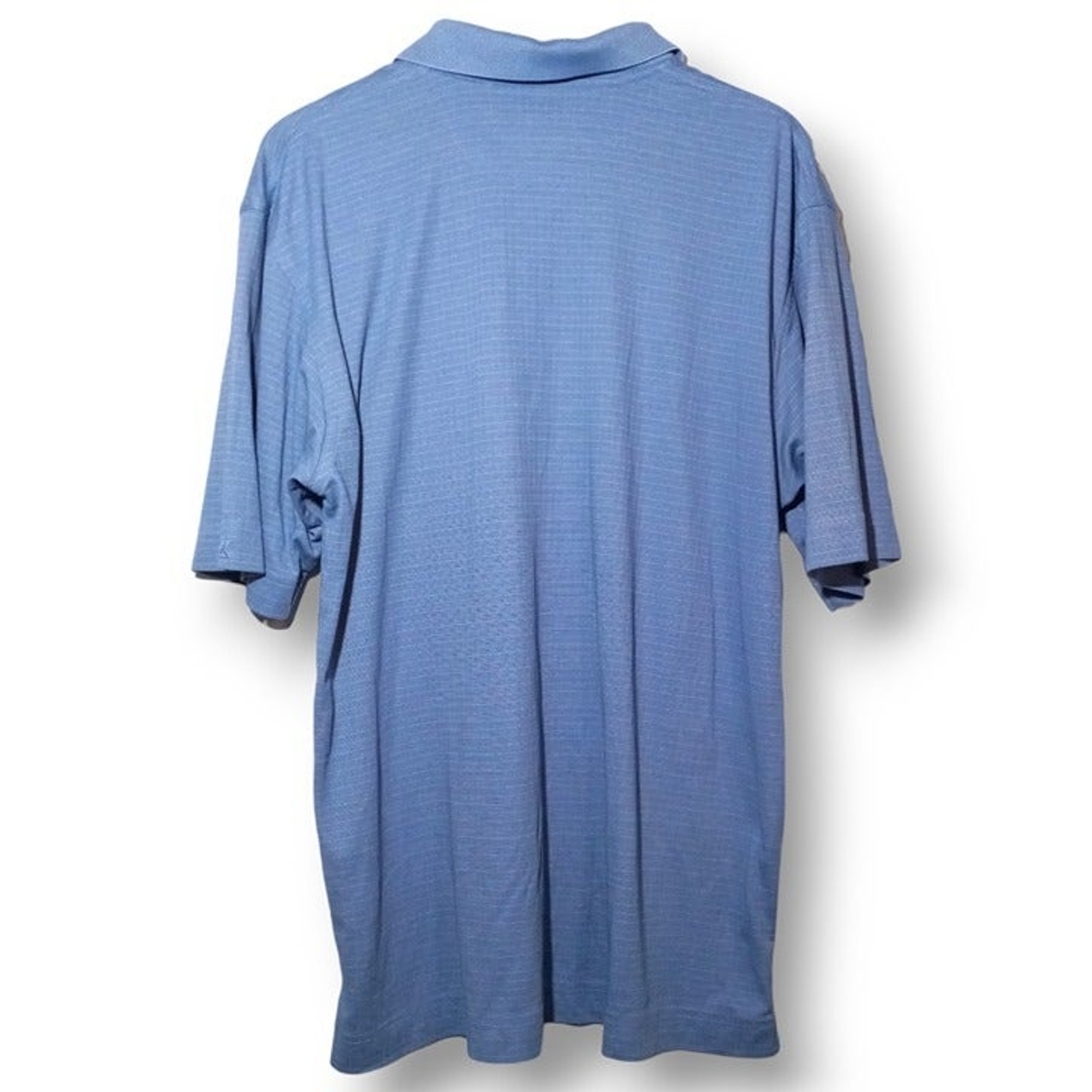 Cutter & Buck CB DryTec Luxe Jacquard Polo Shirt-X Large-Golf-Pima Cotton-Blue gallery