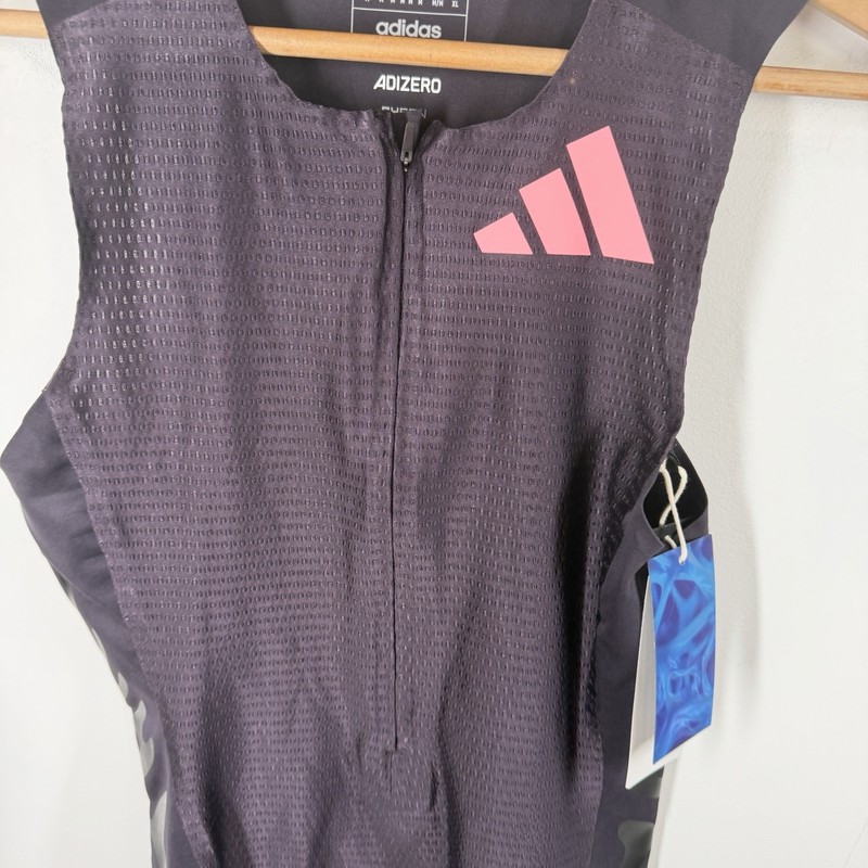 Adidas Pro Elite Team Rheon Promo Racing Singlet Mens Medium IR8278 $150 gallery