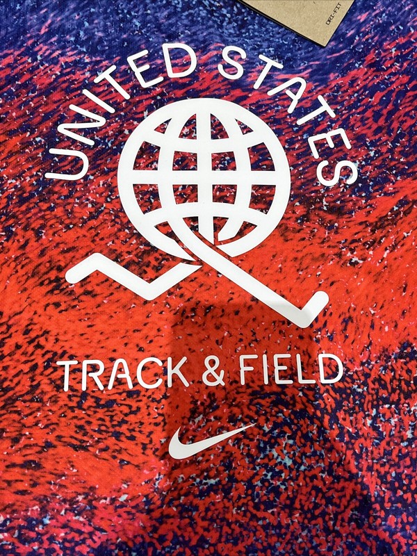 Men’s Nike Miler Team USA Edition Running Top - Dri-Fit Track & Field - Small gallery