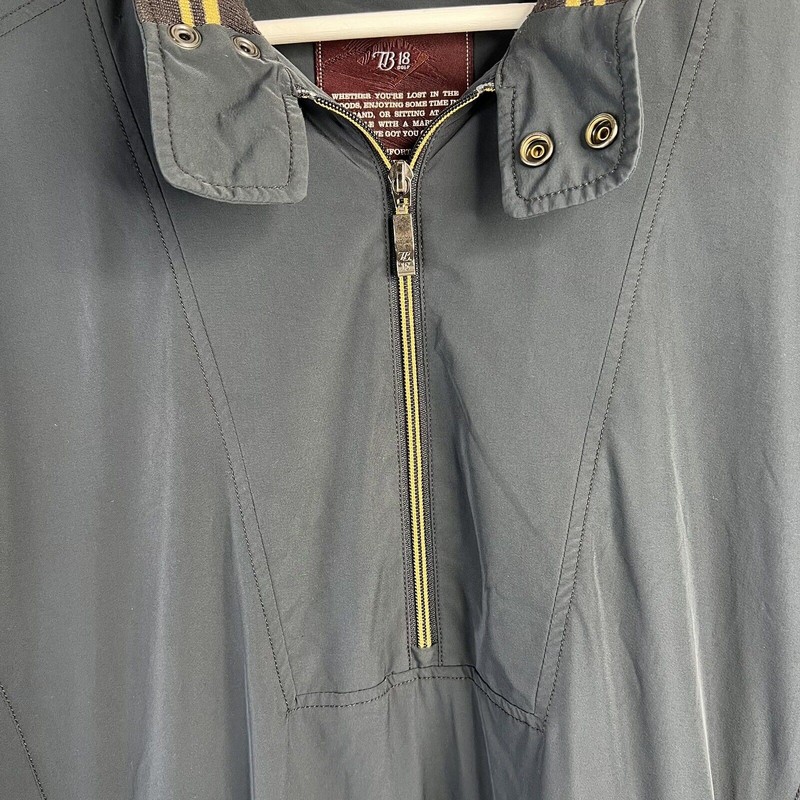 Tommy Bahama Size XL 1/4 Zip Pullover Golf 18 Pullover Men’s Leisure Tech Navy gallery