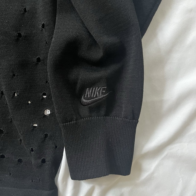 Men’s Nike Sz M Sportswear Tech Pack Longsleeve Jumper - Black FN2612-010 $150 gallery