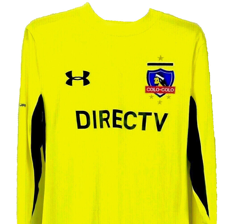 Mens Soccer Jersey Size M Colo-Colo Chile Official DIRECTV Futbol Under Armour gallery