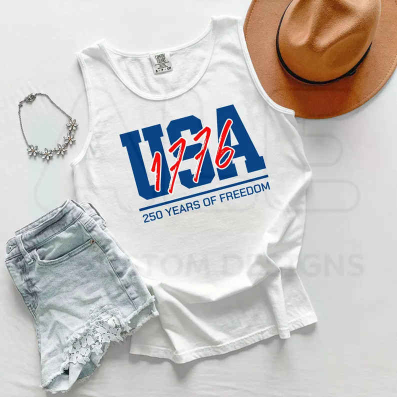USA Patriotic Years of Freedom Tank Top gallery