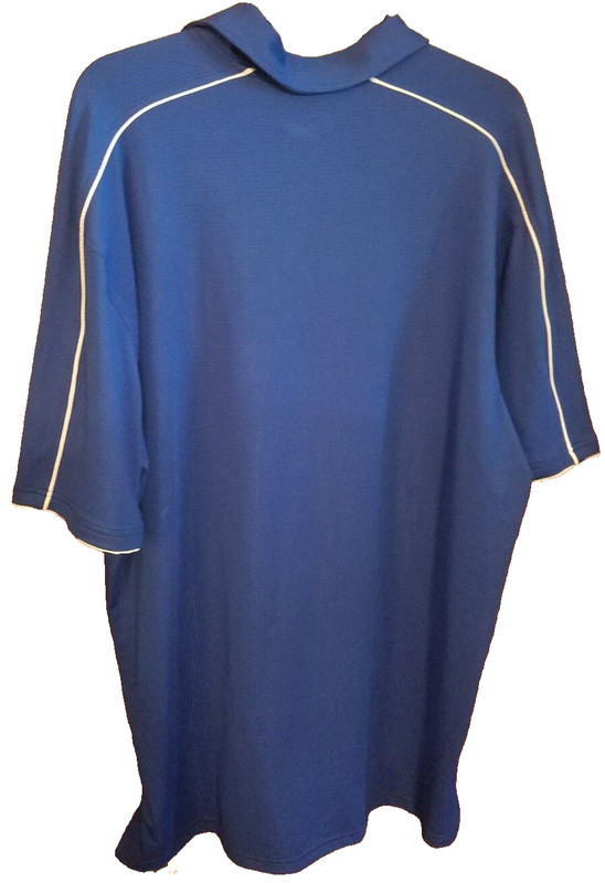 Under Armour Mens UA Heat Gear Playoff Printed Polo / Blue / Loose / LARGE gallery