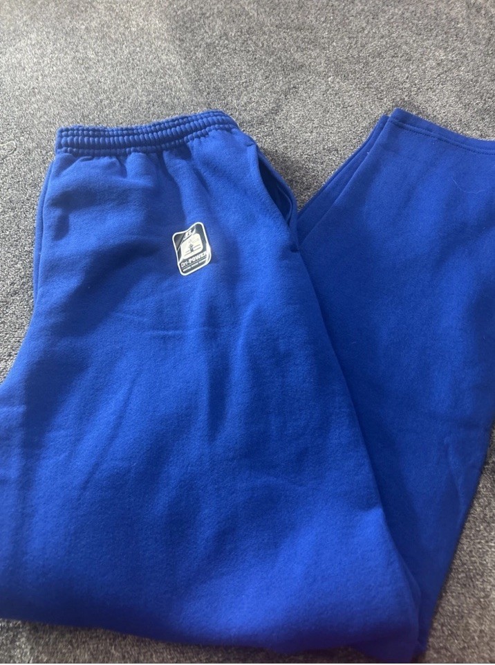 Russell Athletic Dri-Power Closed Bottom Sweatpants - Adult Medium - Royal Blue gallery