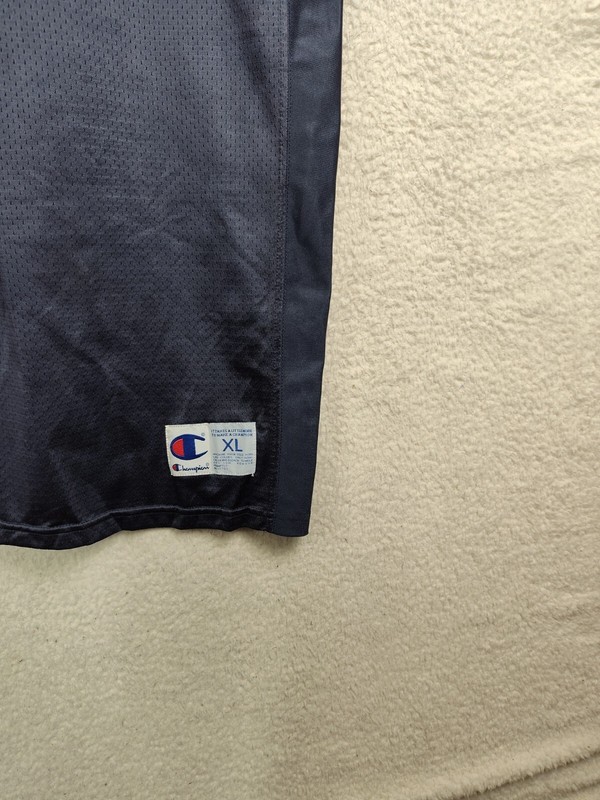 Champion Men Jersey Extra Large Blue Nylon Blend Short Sleeve Activewear Top gallery