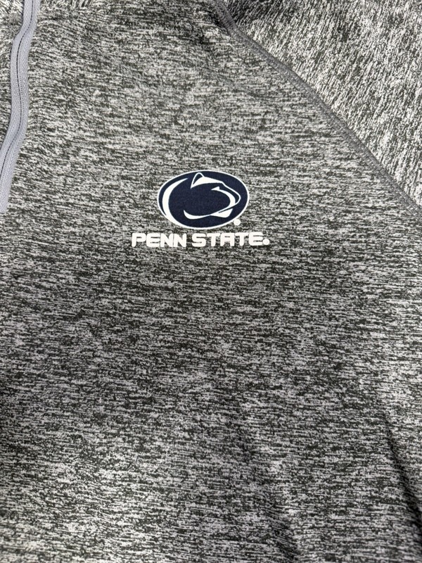 Penn State Under Armour HeatGear 1/4 Zip Pullover Mens L Gray Athletic Jacket gallery