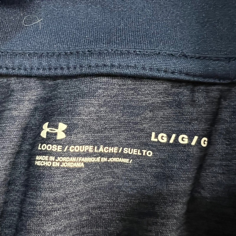 Under Armour 1/2 Zip Pullover Mens Large Navy Blue Tech 2.0 1328495-409 gallery