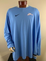 NIKE NBA Atlanta Hawks Throwback 1969-1970 Basketball Shooting Shirt Size 4XL