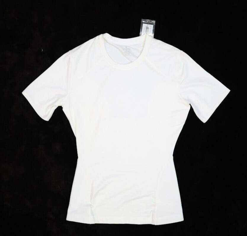 Tommie Copper Lower Back Support Compression Shirt White Lumbar Mens M gallery
