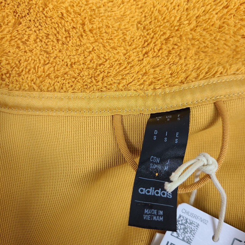 Adidas Men’s Terrex XPloric High Pile Snap Fleece Pullover Yellow IB1138 SIZE S gallery