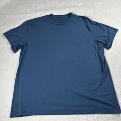Hill City Shirt Mens XXL Blue Performance Athletic Workout Gym Running