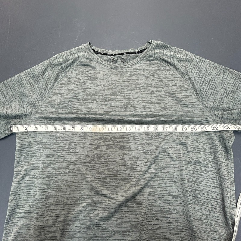 X Train T Shirt Men's XL Gray Athletic Short Sleeve Performance Workout Running gallery