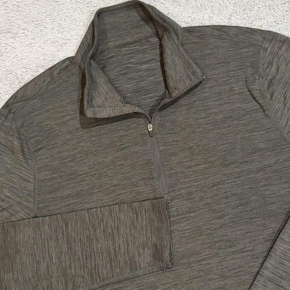 Vuori Ease Performance Half Zip Jacket 2.0 Men’s XL Black & Gray Pullover