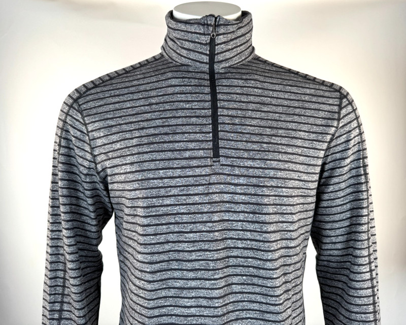 Lululemon Surge Warm 1/2 Zip Pullover Mens L? EUC Stretch Rulu Long Sleeve Gray gallery