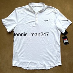 Nike Roger Federer RF 2017 Wimbledon Henley Polo Tennis Shirt Vapor X Rafa Nadal