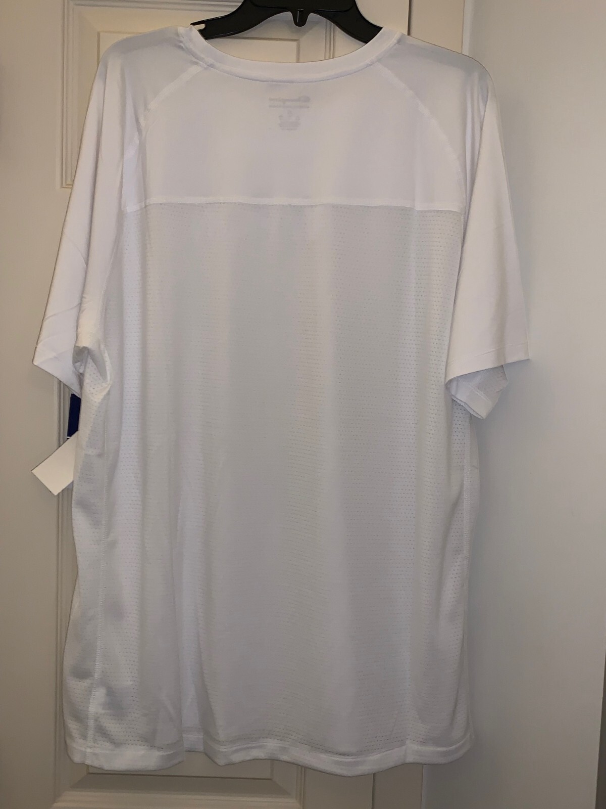 NWT Champion Active Water/Wind Resistant Active Men's White S/S Mesh T-shirt gallery