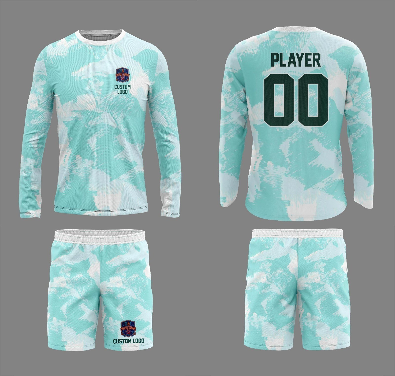 Custom Sublimated Sports Jersey Set | Team Name Logo & Number | Men Women Kit gallery